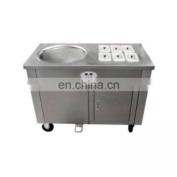 Cheap Price Fry Ice Pan Machine Freezing Pan Fried Ice Cream Rolls Machine