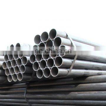 Black Round Metal Carbon ERW Steel Pipe photo-4