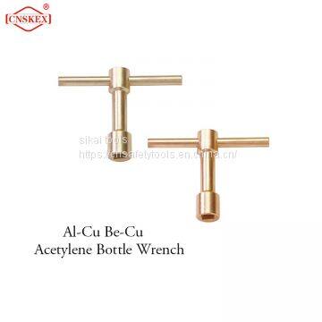 non-sparking Acetylene Bottle Wrench 100*10mm Al-cu