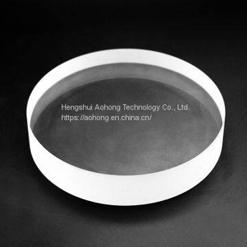 Customized Size Clear Transparent Round Flat Glass With Polished Or Frosted Edge photo-2