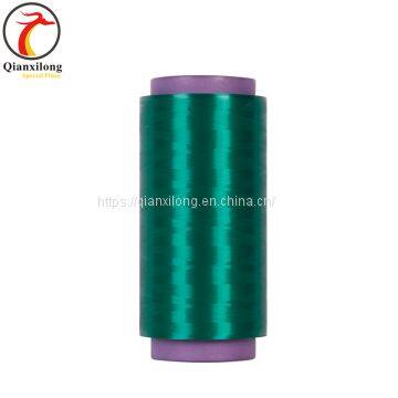 Green UHMWPE Dyed Yarn,high Strength Colorful Polyethylene Filament Yarn for Fishing Lines 50D photo-2