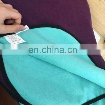 Latest Design Polar Fleece Fabric Dampproof Waterproof Outdoor Camping Down Blanket photo-3