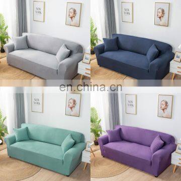 Winter Couch Cover Thick Velvet Universal Elastic Sofa Cover For Living Room Slip-Resistant Sofa Cover Strech Slipcover