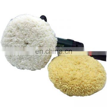 double side Lambs wool polishing pads