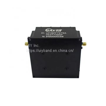 RF 650 ~ 2700MHz Cavity Filter Double Unit High Rejection 70dB Low Insertion Loss Low RF Filter photo-3