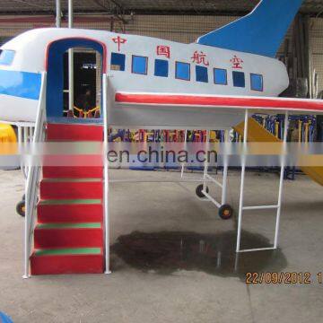 Fiber Glass Airplane Outdoor Playground,children Airplane Playground Equipment