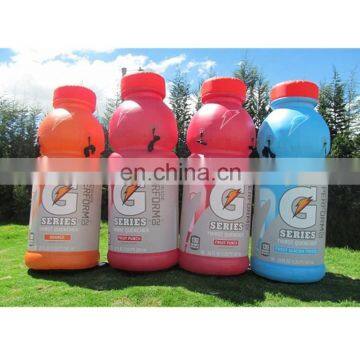 Lifelike Blow Up Replica Advertising Cartoon Character Inflatable Juice Bottle for Promotional Events