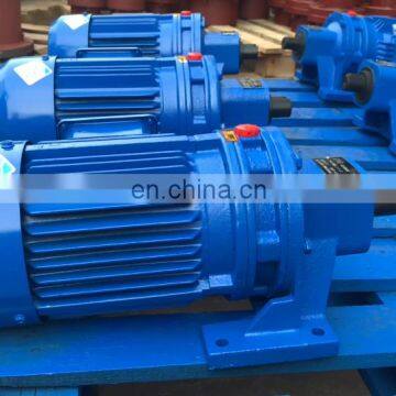 1.1kw electric motor speed reducer cycloidal reducer gearbox