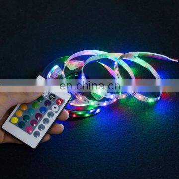 USB LED Strip DC5V 50CM 3M 24Key Flexible Light SMD2835 TV Studio Kitchen Background Lighting