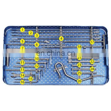 Guaranteed Quality Femoral Reconstruction Interlocking Nail Instrument Set Orthopedic Surgical Intramedually Nail Instruments