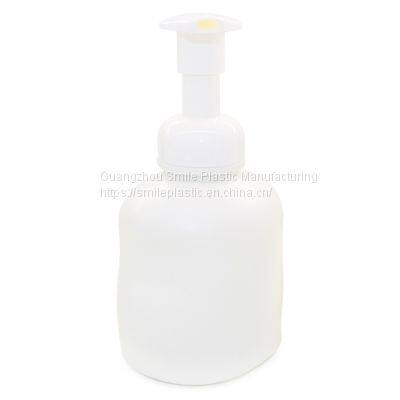 High Quality HDPE 400ml Cleaning Foaming Hand Soap Bottle With Neck Size 40/410 photo-2