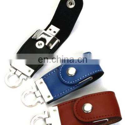 Best Gifts 32gb Usb Drive Leather Pendrive, Grade A Chips Usb Leather Stick, Economy  Usb Leather Case