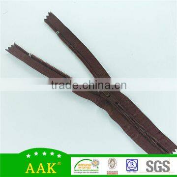 Military boot 5# closed end no bottom stop nylon zippers