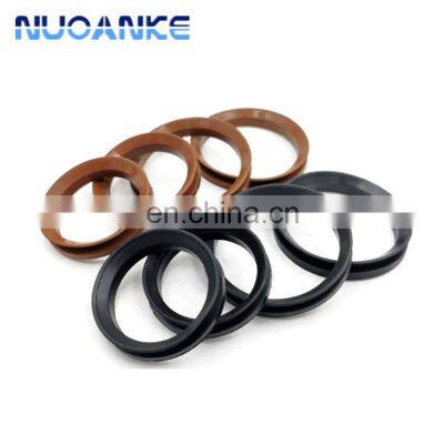 NUOANKE Hot Sale Black Brown VS VL VA Type Water Seal NBR FKM Rubber V Ring Seal For Rotary Shaft