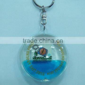 Promotional Custom Shaped With 3D Dog Floater Acrylic Keychain, Wholesale Plastic Keyring photo-3
