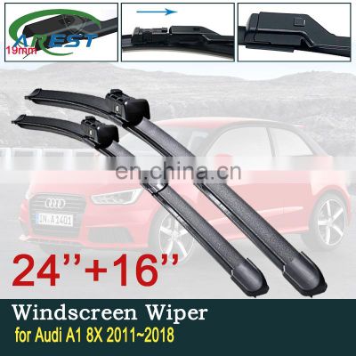 Car Wiper Blades for Audi A1 8X 2011~2018 Front Windscreen Windshield Wipers Car Accessories 2012 2013 2014 2015 2016 2017