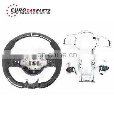 2021 G Class W463 W463A G63 G500 G350 Carbon Fiber Steering Wheel for S Class W222 E Class W213 S63 E63 Carbon Steering Wheel photo-3