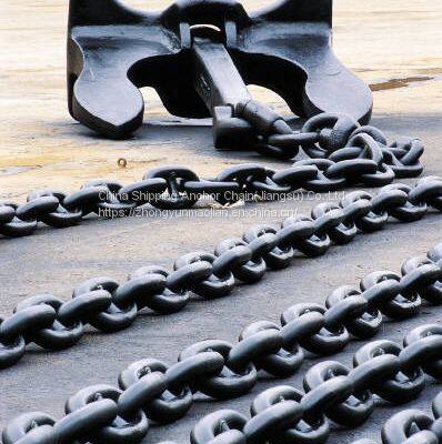 81mm marine anchor chain factory with LR NK BV KR ABS CCS DNV CER