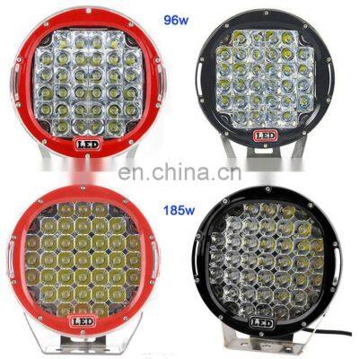 Universal Model Offroad 7 Inch 9inch 96w 185w 320w Led Spot Light for Pickup Car Wrangler jk jl