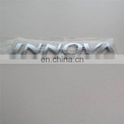 Customized ABS Plastic INNOVA Chrome Rear Label Car Emblem Badge Sticker