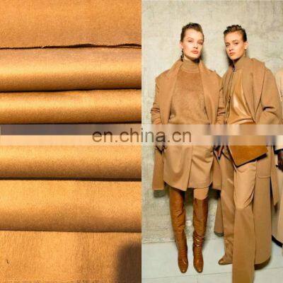 Wholesale Customized Double Face Cashmere Wool Coat Jacket Fabric