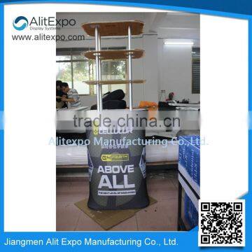 Hot sale indoor shop counter design, sublimation printed counter