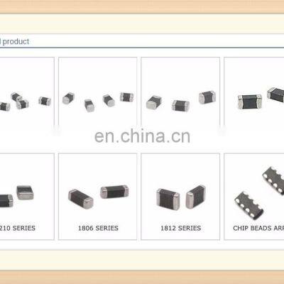 Multilayer Chip Ferrite Beads SMD Chip Bead Inductor Size 1000ohm 0.5A photo-3