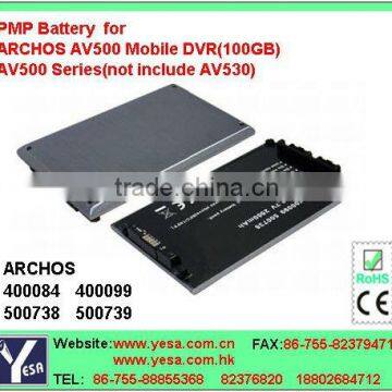 PMP Battery apply to Archos 400084 500739