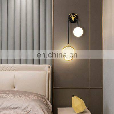 Nordic Light Luxury Modern Minimalist Bedside Led Wall Lamps for Decoration photo-5