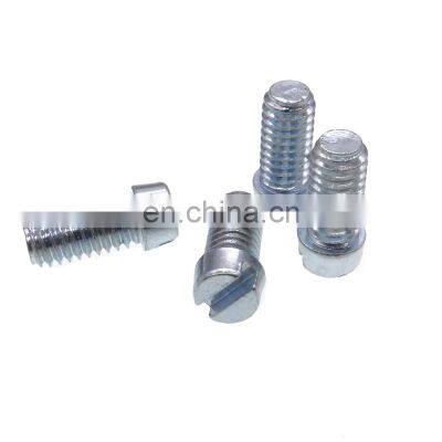 special brass plated combo machine screw with broken thread