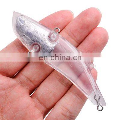 Amazon 9cm 25.5g Unpainted Sinking Lures Plastic VIB Blanks