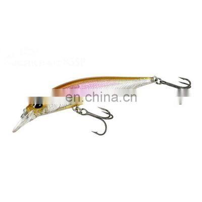 8.5cm 8g 8 Colors 3D Bionic Eyes Saltwater Fish Baits With Treble Hooks Suspending Minnow Bait Fishing photo-4