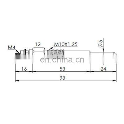 20.5V  PI-53 Diesel Glow Plug for  Isuzu ELF 250 JOURNEY K.L.M.Q.S