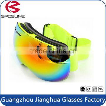 snowboard ski goggles doublel len 100% UV protective outdoor sport goggles