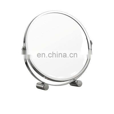 17 cm standing chrome plated bathroom mirror