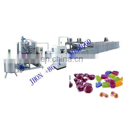 Gummies Organic vitamin gummy bear machine / gummy candy production line