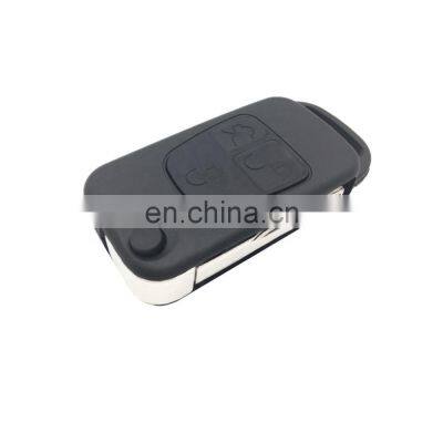 Flip Folding 3 Buttons Remote Control Car Key Shell Fob Case For Mercedes Benz ML C CL S SL SEL Car Key photo-3