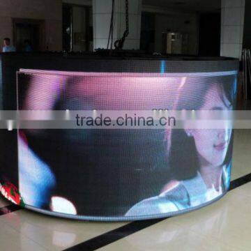 P5 SMD indoor full color round led display screen