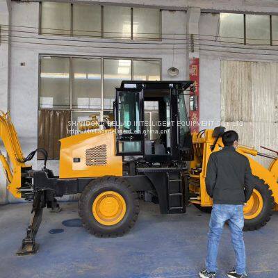 Backhoe china loader excavator machine engine backhoe loader construction equipment