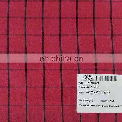 Top Selling 100% Polyester Cotton Woven Yarn Dyed Smooth Face Twill photo-3