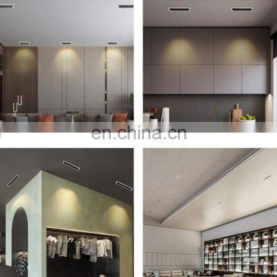Energy Saving Indoor Recessed Aluminum Office Building Meeting Room 18W LED Linear Down Lamp photo-5