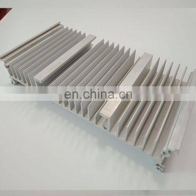 Aluminium Heatsink Extrusion Tubing Heatsink Profile , Water Cooling Heatsink , Anodized Extruded Aluminum China Square Is Alloy