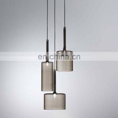 Nordic Restaurant Lights Kitchen Bar Office Coffee Shop Glass Hanging Lamp Bedroom Staircase Pendant Lights