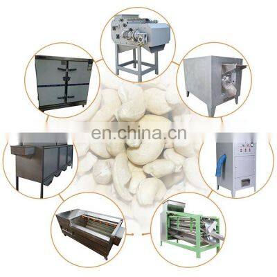 Cashew Nut Cracker Roaster Raw Cashew Nut Production Line Cashew Nuts Processing Machine