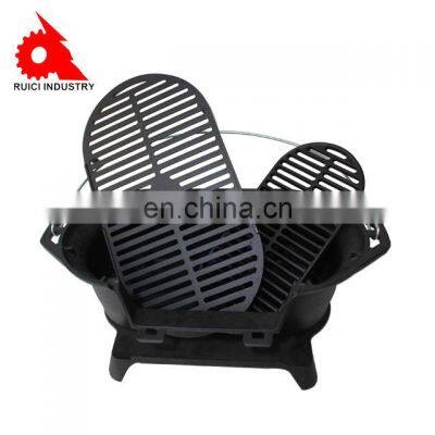 Russian Homemade Cast Iron Charcoal Bbq Grill photo-3