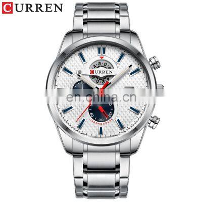 CURREN Brand Men Watch Mens Watches Top Brand Fashionable Men Match Stainless Steel Gold Watch photo-2
