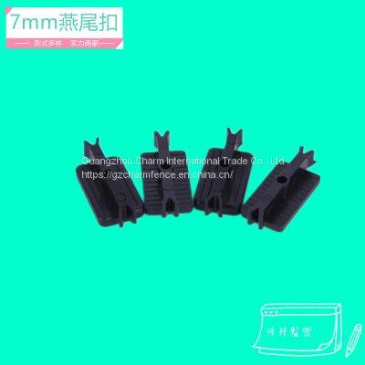 Wood Plastic Floor Fastener Plastic Buckle Dovetail Buckle photo-2