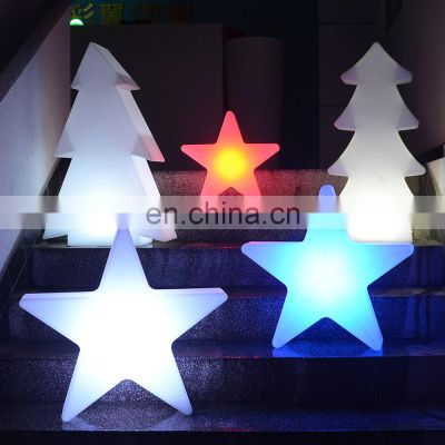 outdoor decorative light /Decoration led outdoor garden light Star Shaped Tree Topper Christmas Tree Lights Ornaments