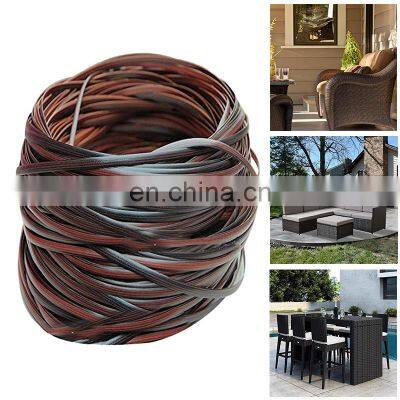 Wholesale Outdoor synthetic rattan wicker coffee table and chair furniture synthetic rattan weaving material