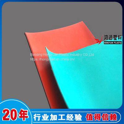 China Manufacturer of Soft PVC Sheet in Rolls Green Color photo-5